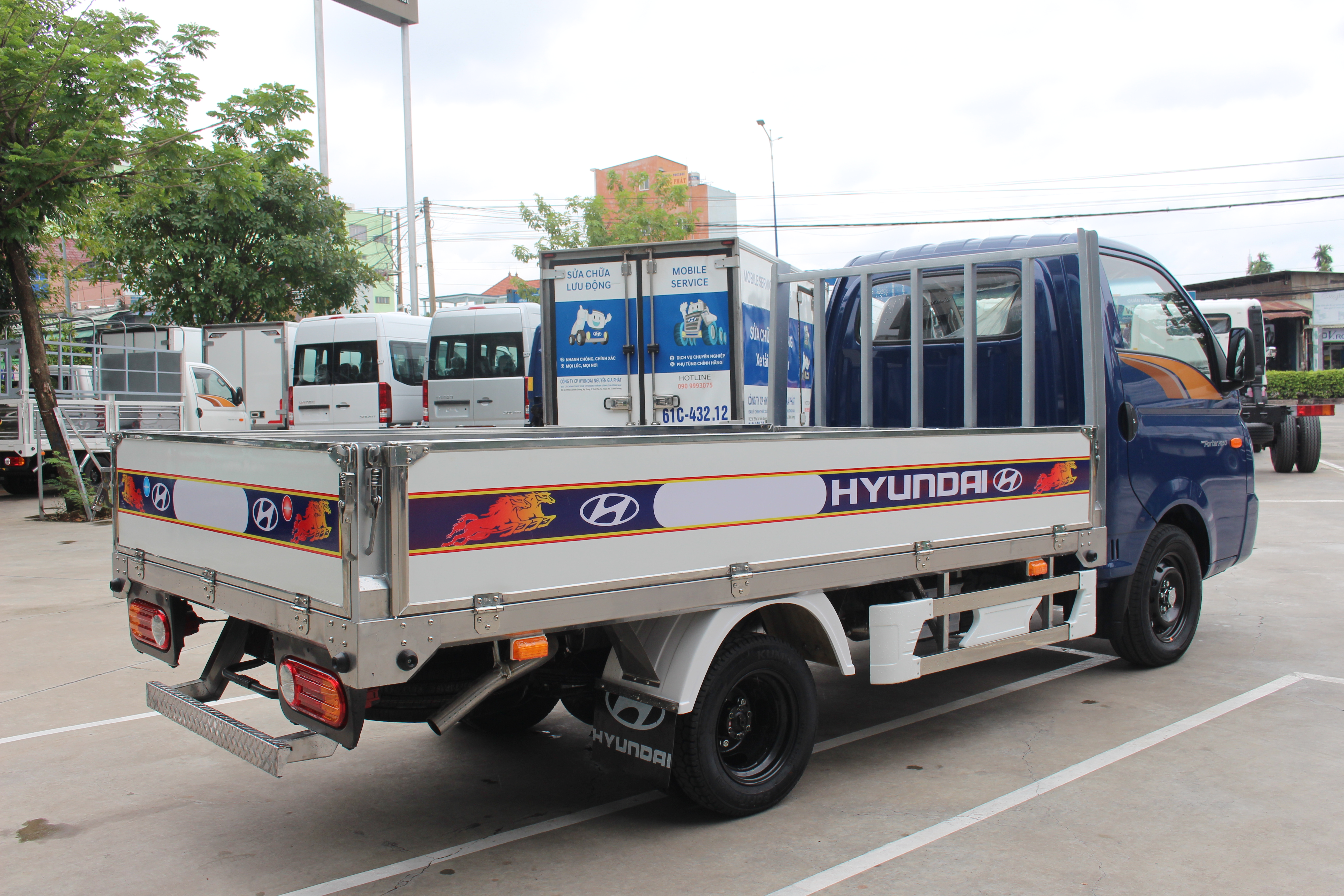 Hyundai H150 thùng lửng