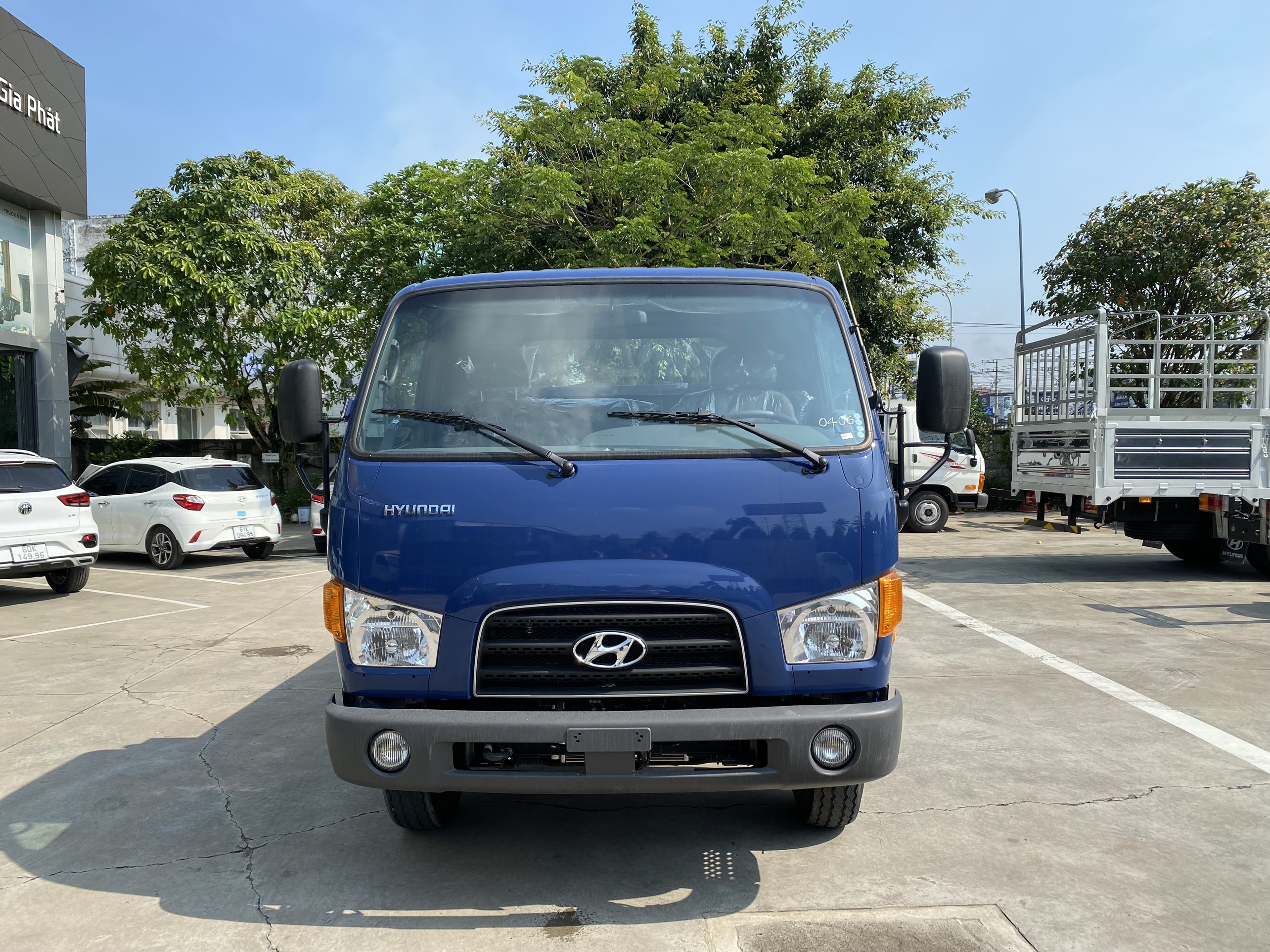 Xe tải Hyundai Mighty 110SP thùng lửng 