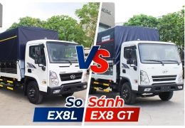 Hyundai Mighty EX8L | Hyundai Mighty EX8 GT khác biệt như thế nào?
