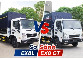 Hyundai Mighty EX8L | Hyundai Mighty EX8 GT khác biệt như thế nào?