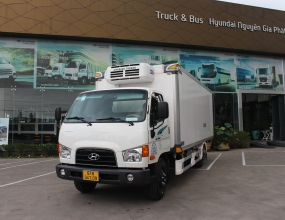 Xe tải Hyundai Mighty 110XL thùng đông lạnh 7 tấn