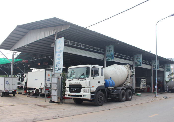 Xưởng đóng thùng Hyundai Nguyên Gia Phát