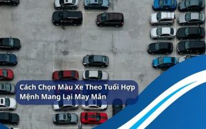 chọn màu xe theo tuổi