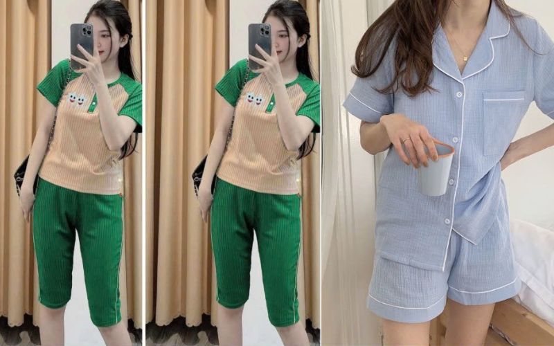 lấy bộ đồ ở chợ đầu mối