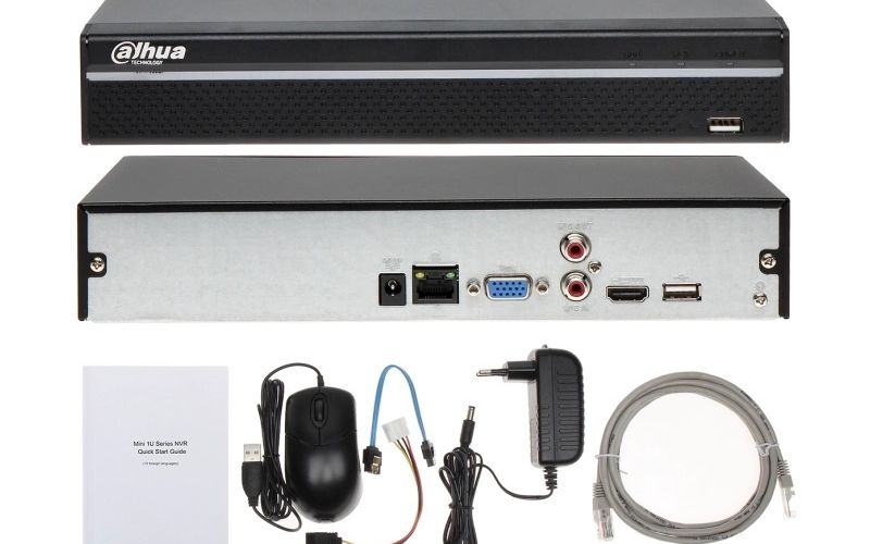 Cấu tạo của đầu ghi hình camera