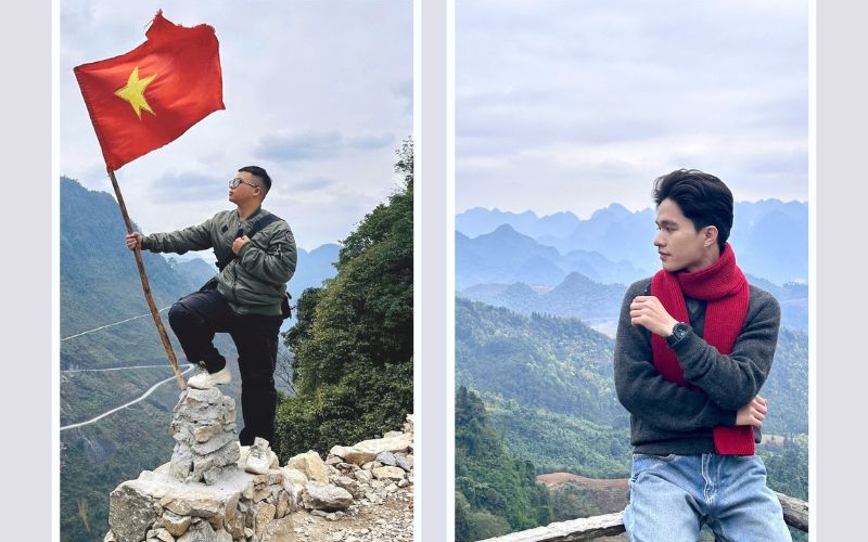 Outfit đi Hà Giang mùa đông cho nam