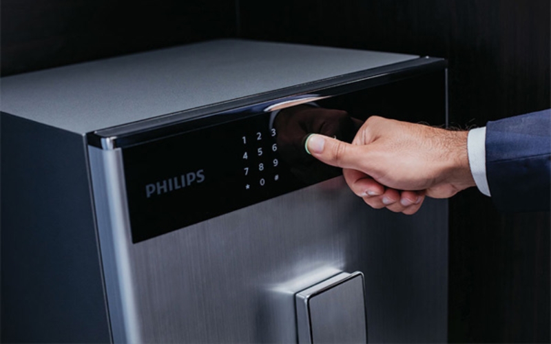 Cách đổi mật khẩu cho két sắt mini vân tay