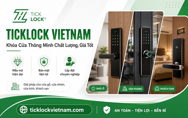 khóa cửa ticklock