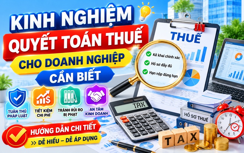 kinh nghiệm quyết toán thuế